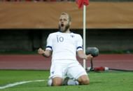 Teemu Pukki converted his penalty to hand Finland a win against Greece.