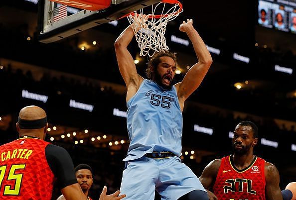 Joakim Noah was impressive in his limited role for the Memphis Grizzlies