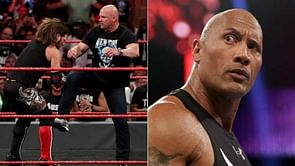WWE News: The Rock gives AJ Styles feedback after Stone Cold Stunner on Raw