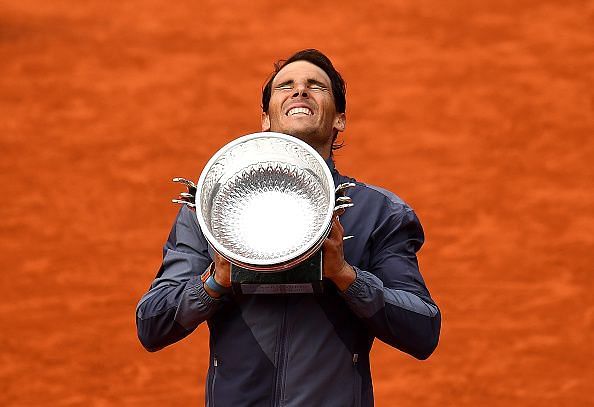 Nadal celebrates his 12th Roland Garros title