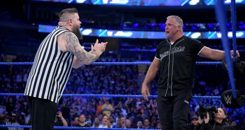 Kevin Owens and Shane McMahon&#039;s feud continued this week on SmackDown Live