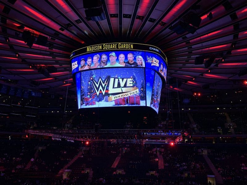 Crazy things happen when WWE is at MSG
