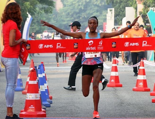 Belihu and Course record holder Tsehay Gemechu to defend Delhi Half Marathon titles