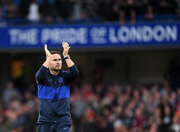 Frank Lampard bagged his first victory at Stamford Bridge in a big way