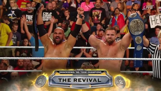 WWE News: New SmackDown Live Tag Team champions crowned at Clash of Champions