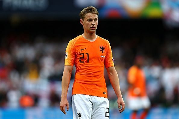 Frenkie de Jong was at the centre of everything against Germany in both ties