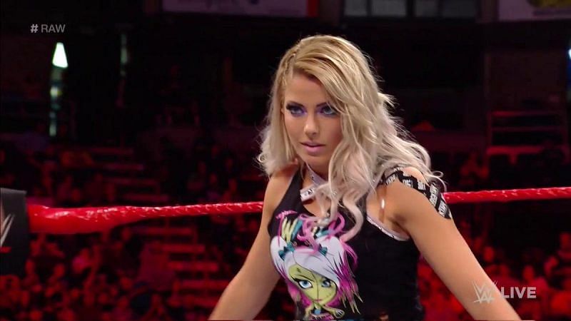 Alexa Bliss is one-half of the Women&#039;s tag team champions