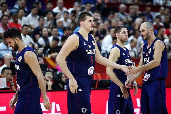 Serbia suffered a surprise defeat to Spain after easing to victory in its first four games