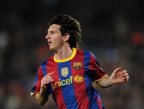 Messi had the first of 10 consecutive 40-goal seasons in 2010
