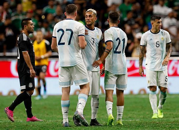 Argentina beat Mexico 4-0