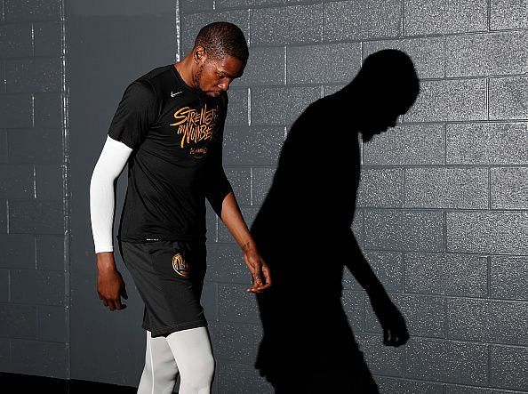 Kevin Durant won two-titles during his three seasons with the Warriors