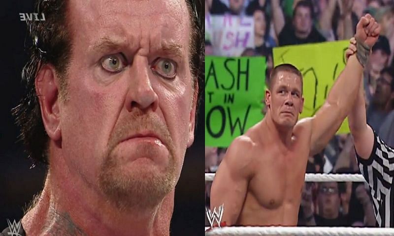 The Undertaker and John Cena