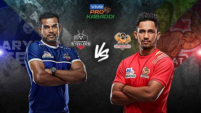 Pro Kabaddi Live Score: Haryana Steelers v Gujarat Fortune Giants | Live Commentary and Match Updates | 29th September 2019