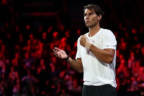 Rafael Nadal at the Laver Cup 2019