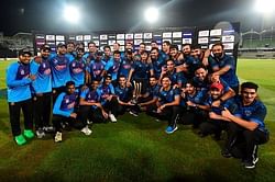 टी20 त्रिकोणीय सीरीज: बारिश के कारण बांग्लादेश- अफगानिस्तान फाइनल मुकाबला रद्द, दोनों टीमें संयुक्त विजेता