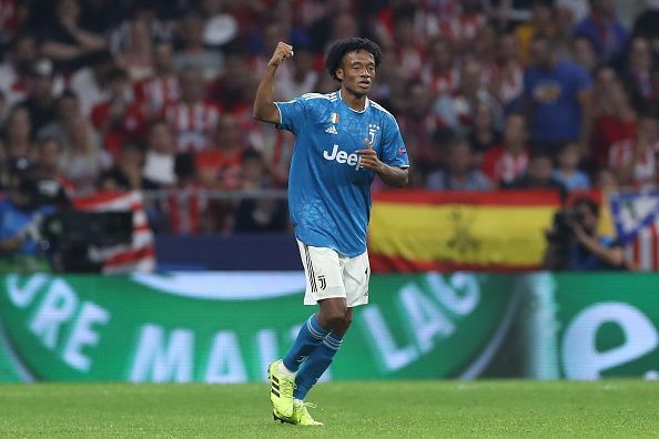 Cuadrado opened the scoring with a thunderbolt