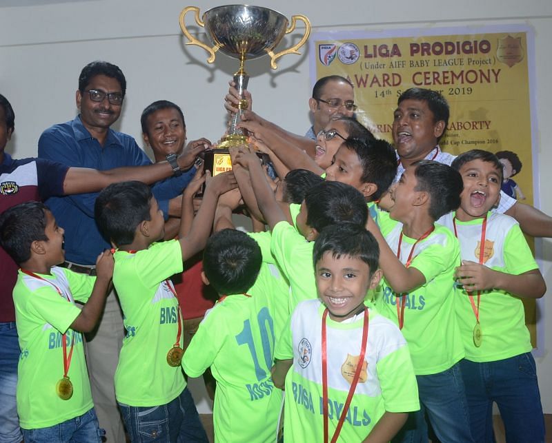 BMSA Royals, winners in the U-9 category