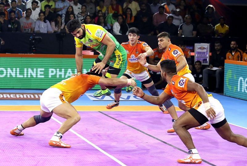 Pardeep Narwal was in fine form against Pune
