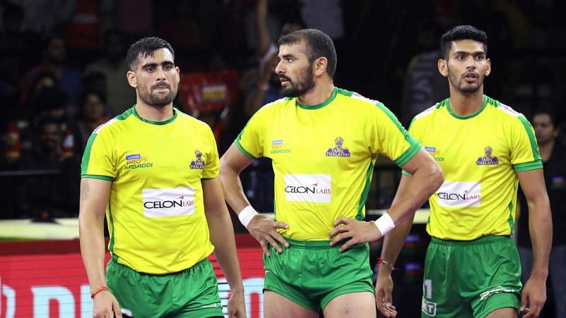 Ajay Thakur was missing from action against the Titans
