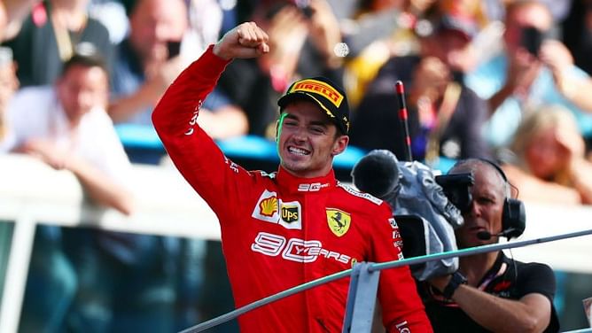 Mercedes were quicker than Ferrari - Leclerc elated with 'extremely difficult' victory