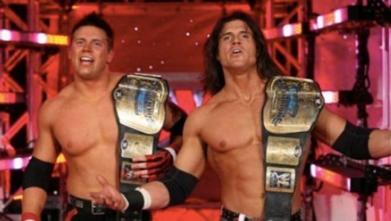 Miz and Morrison faced off in a Money in the Bank qualifying match back in 2008