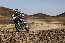 Sherco TVS Rally Factory Team continues its strong performance at Stage 2 of the PanAfrica Rally 2019