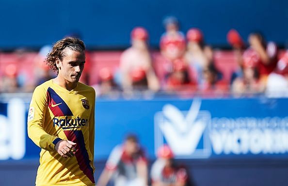 Griezmann would hope to give Barcelona the impetus they need