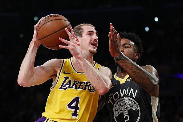Alex Caruso could play a substantial role after extending his contract with the Los Angeles Lakers