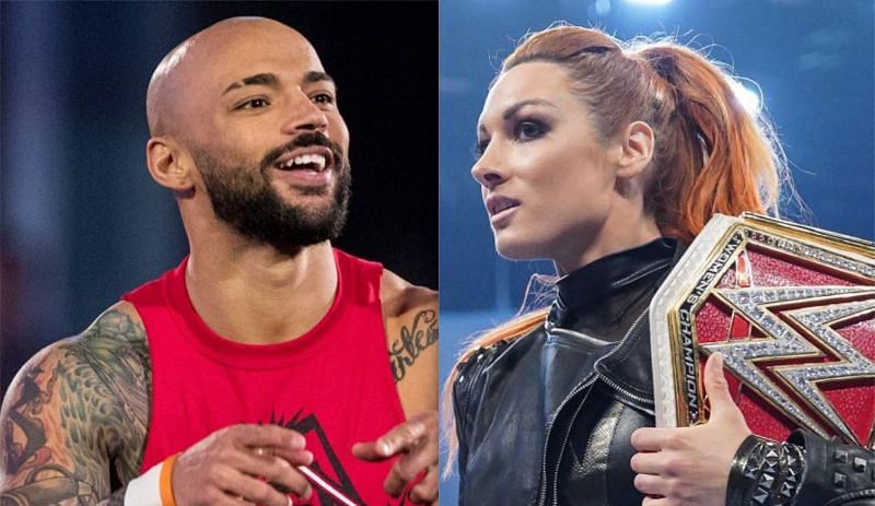 Ricochet and Becky Lynch