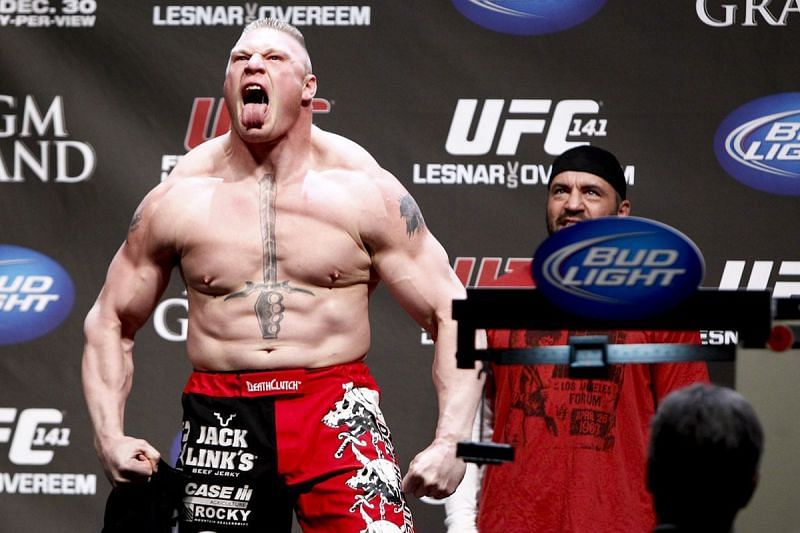 Brock Lesnar absolutely oozes legitimacy from every bone in his body~!