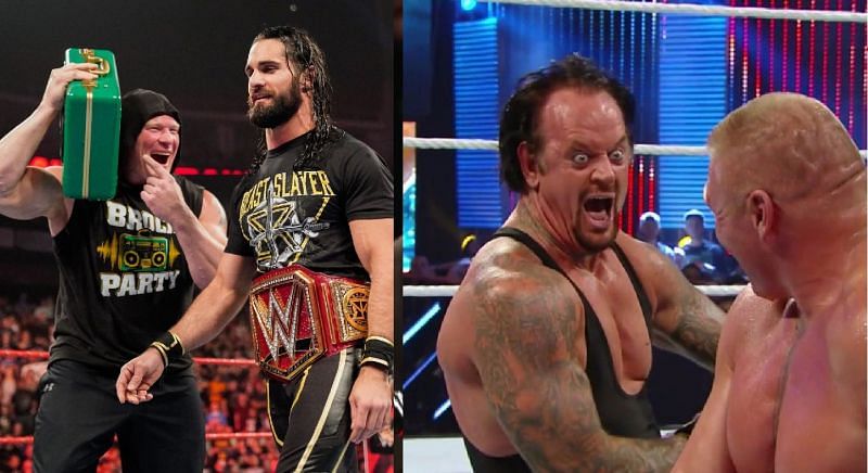 Two popular WWE visuals that turned into memes