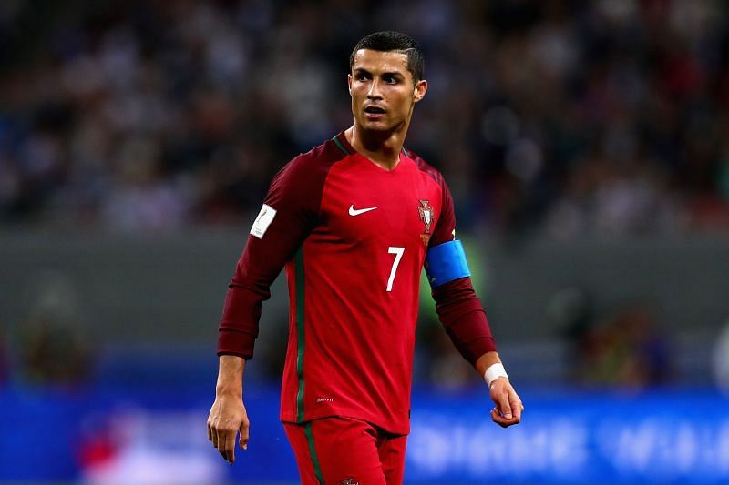 Cristiano Ronaldo will look to lead his side from the front when they take on Lithuania