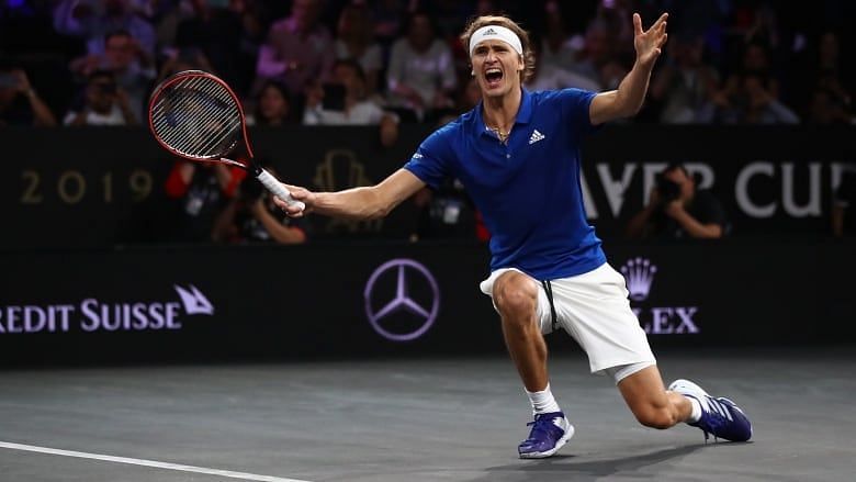 Sascha Zverev rejoices after sealing Europe&#039;s third Laver Cup win in Geneva