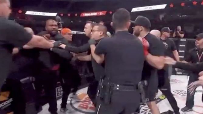 Bellator 226 News: Two former UFC fighters almost get into a brawl after the main event