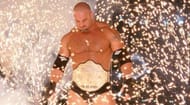 It is almost impossible to imagine a Goldberg entrance without his signature pyrotechnics