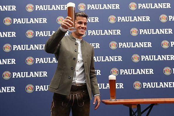 Coutinho has reasons to celebrate.