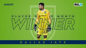 Greenville’s Jaye Voted League One’s Player of the Month