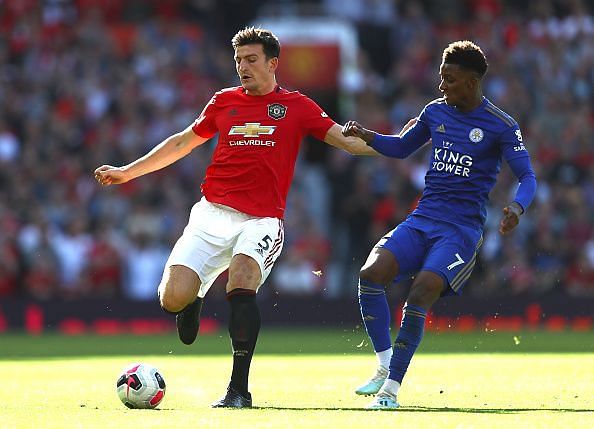 Harry Maguire is a good target man from set-pieces.