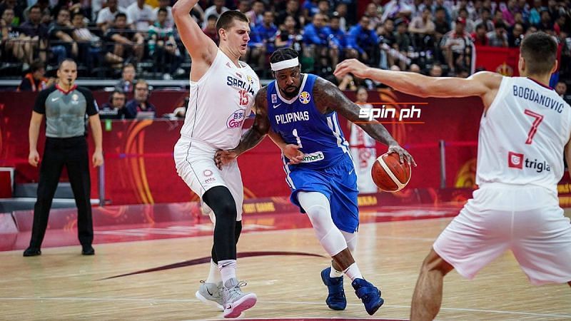 &nbsp;Blatche being defended by Jokic (Photo from spin.ph)