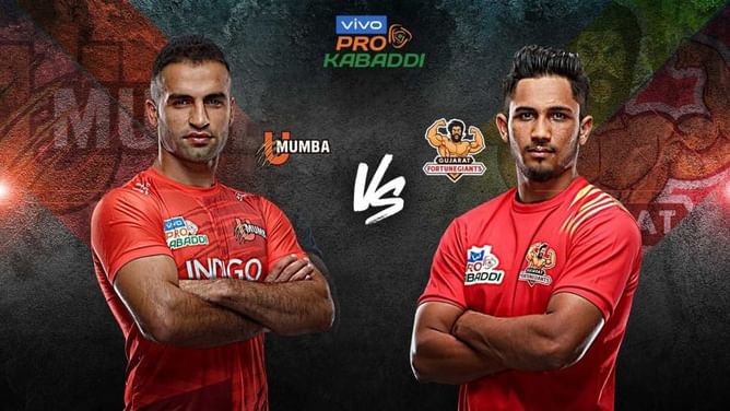 Pro Kabaddi Live Score: U Mumba v Gujarat Fortune Giants | U Mumba 16 - 16 Gujarat Fortune Giants | Live Commentary and Match Updates | 22nd September 2019