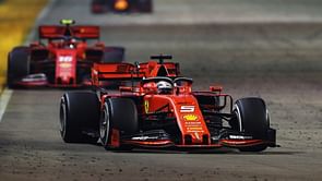 Vettel ends wait for win as Leclerc fumes despite Ferrari one-two in Singapore