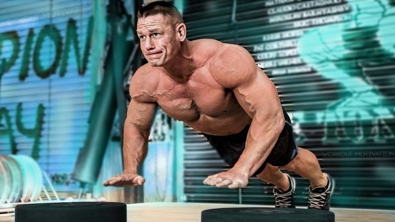 John Cena weiß, wie man seinen Körper behandelt