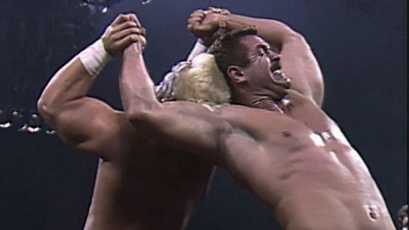 Sting and Rick Rude had a great feud in the early days of WCW.
