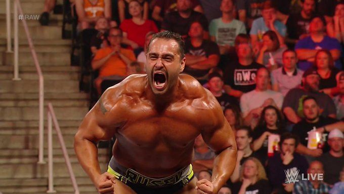 Rusev returned on WWE RAW