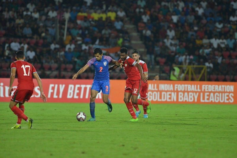 The defenders saw most of the balls in second half as India adopted a defensive approach