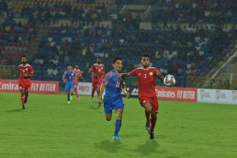 Oman pipped India in their opening FIFA World Cup Qualifiers clash as Sunil Chhetri&#039;s early strike went in vain