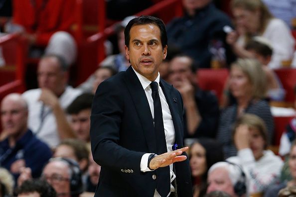 Erik Spoelstra has led the Miami Heat since 2008