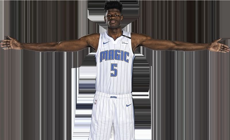 Mo Bamba recorded the longest wingspan in his Draft Class last year