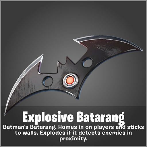 The Explosive Batarang (Image: Lucas7yoshi)