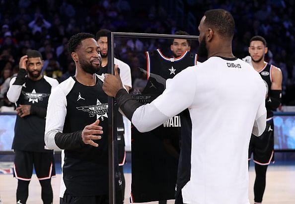 Dwyane Wade has hinted that he could be open to making an NBA return